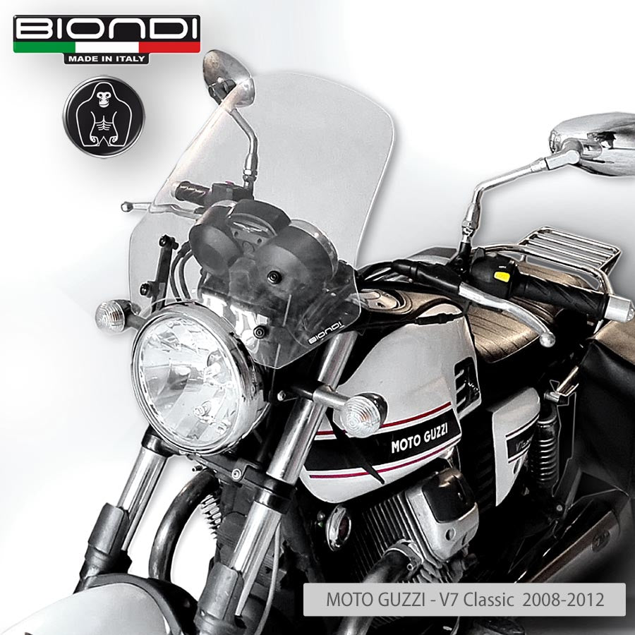 Biondi Cupolino Touring Trasparente 4 mm con Kit Montaggio - MPN 8010397