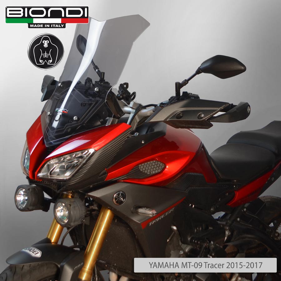 Biondi Cupolino Alto Fumé Chiaro Yamaha MT-09 Tracer 2015-2018 - Linea Gust