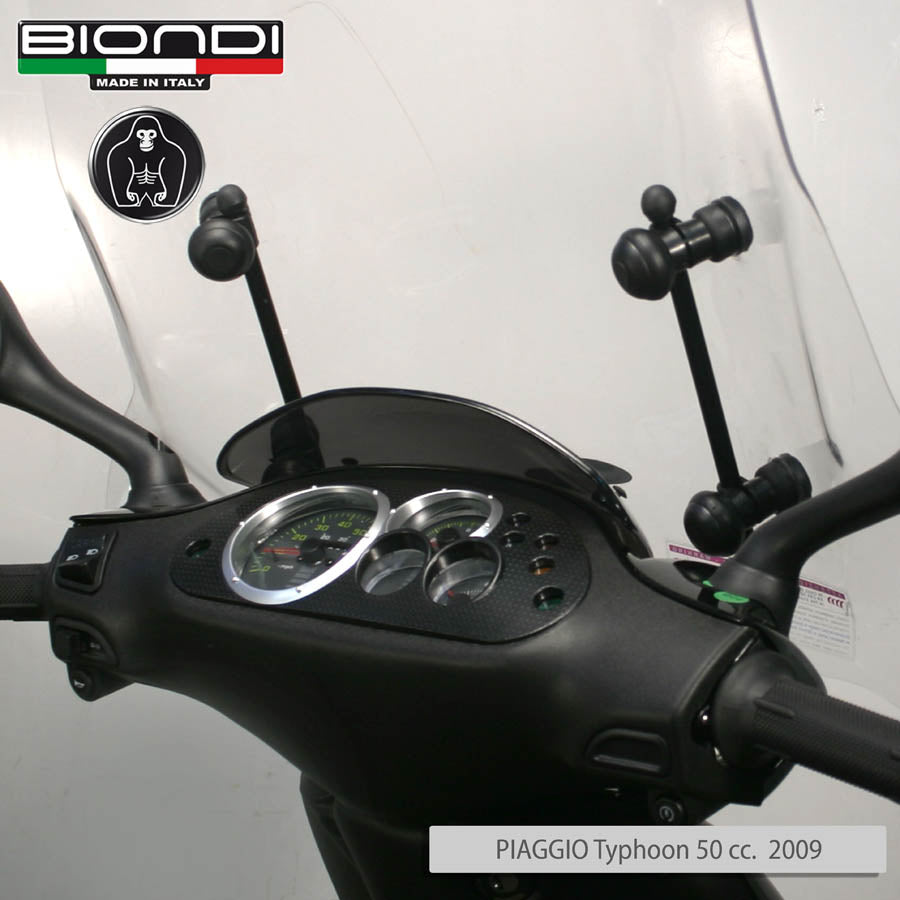 Biondi Kit Attacchi Parabrezza per PIAGGIO Typhoon 50 cc. 2009
