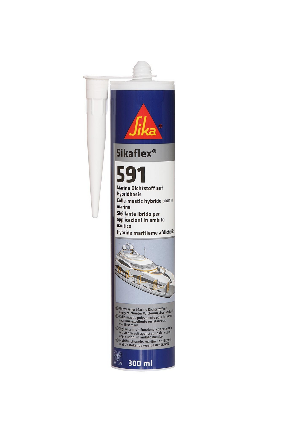 Sikaflex 591 Blanco marino 300ml
