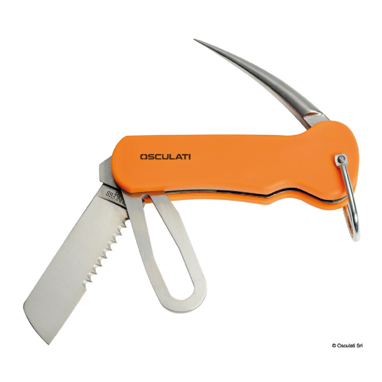 Cuchillo de mar Osculati con mango azul 10.285.13