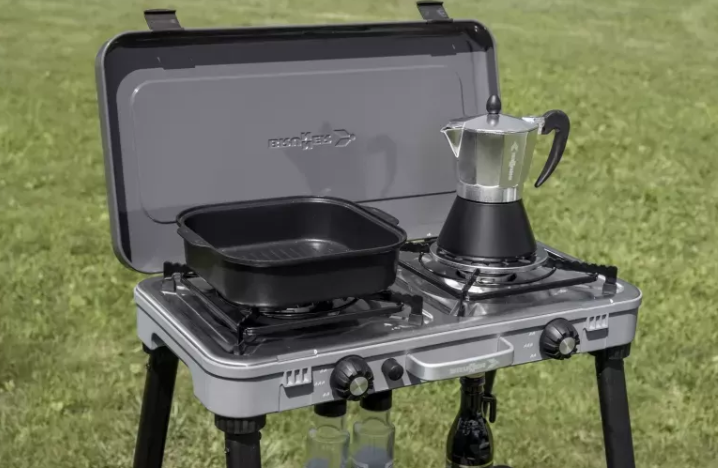 Cocina de exterior Brunner Devil KookMaster independiente 30 mbar 54,5 x 31 cm