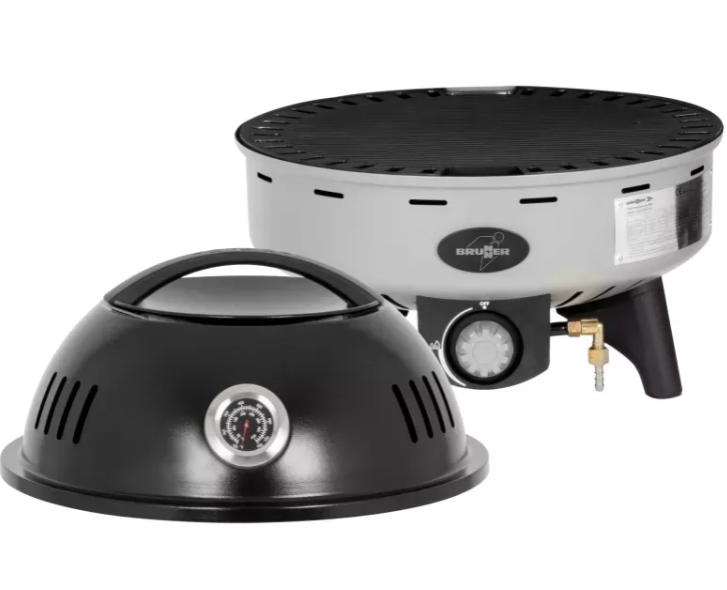Barbacoa de gas portátil Brunner Devil BBQruiser LT 30 mbar 47 x 43 cm