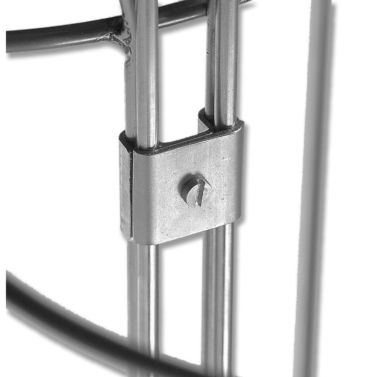 Trem-Klemme zur Verbindung des Kotflügelkorbs, 25 x 25 mm, 6 Stück