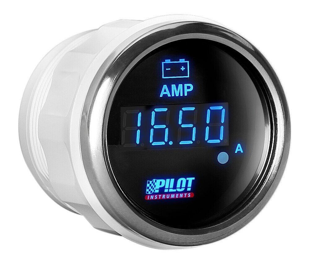 Pilot Black Digital Gauge Series, Amperometro - 2 (52 mm)