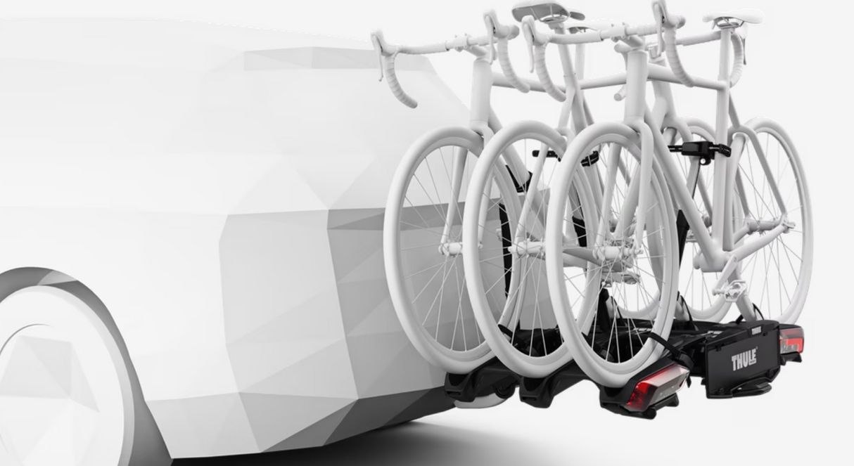 Thule Epos 9803 Portabici da Gancio Traino per 3 Bici con ParkSecure
