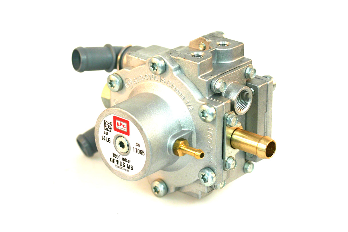 Reductor BRC GeniusMB 1200 mbar PL (salida de gas 12 mm)