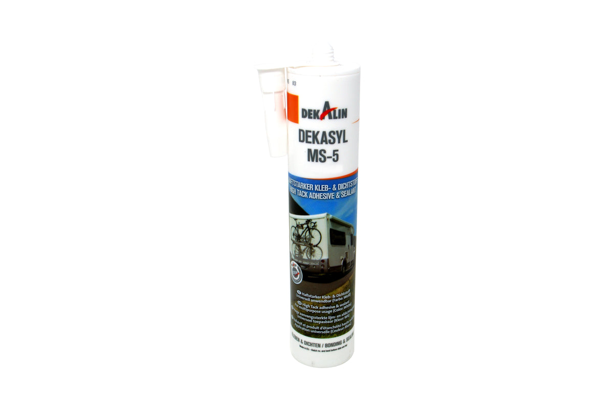Dekalin DEKAsyl MS 5 potente adesivo polimero modificato al silano 290 mL (bianco)
