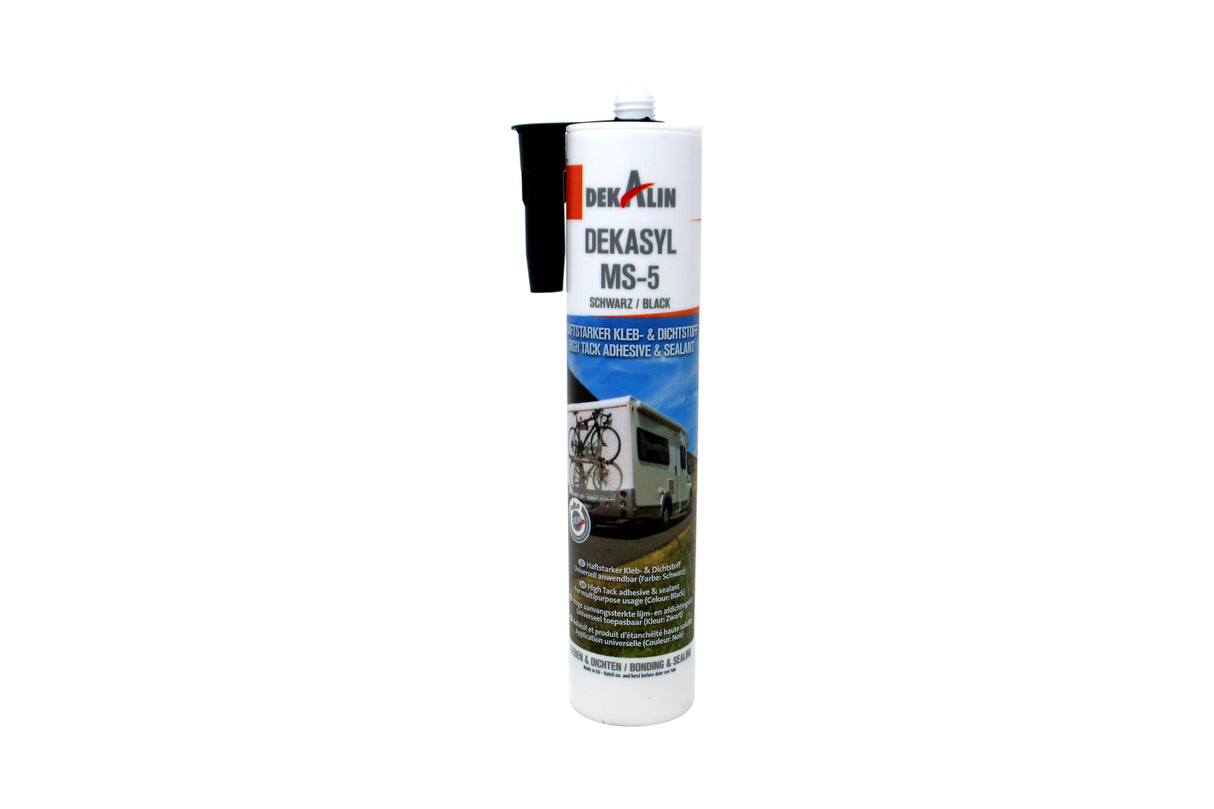 Dekalin DEKAsyl MS 5 potente adesivo polimero modificato al silano 290 mL (nero)
