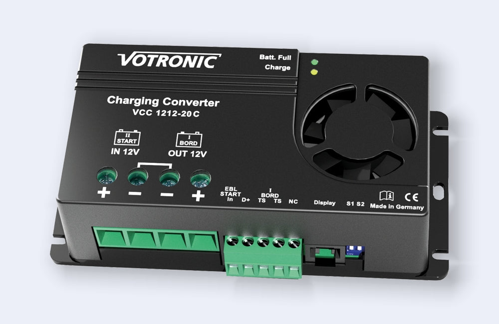 Convertidor de batería Votronic, amplificador de carga B2B - VCC 1212-20 C
