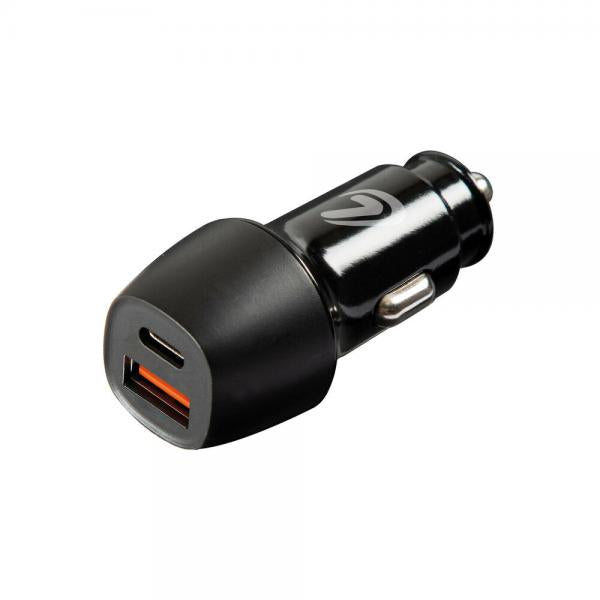 Lampa USB Power Tec, 2-Port USB-Ultraschnellladegerät (18 W, 12/24 V)
