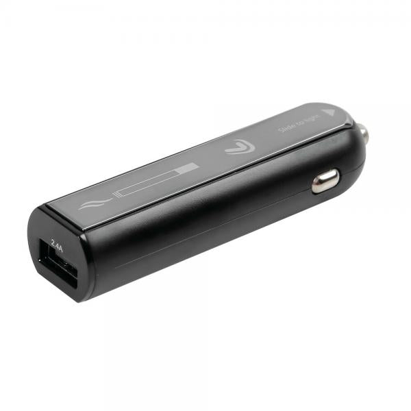 Cargador USB de plasma para encendedor eléctrico (carga rápida, 2100 mA, 12/24 V, 38825)