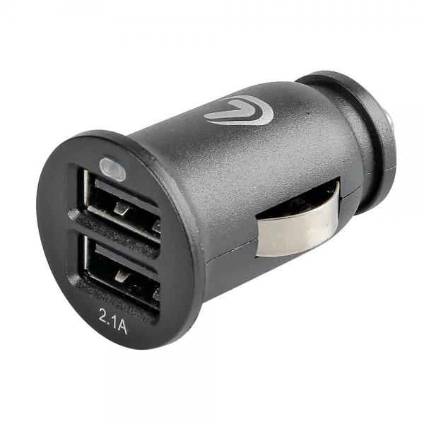 Steckdosen-Update-Lampe, 2-Port-USB-Schnellladegerät 2100 mA 12/24 V 38826