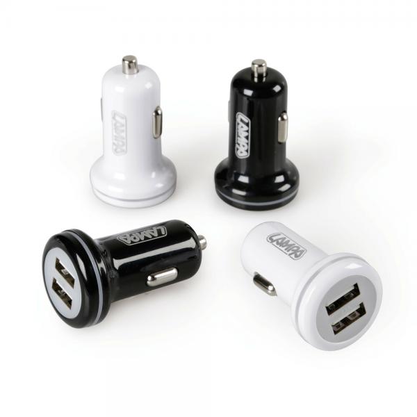 Lampa Display 20 pz - Caricabatteria 2 porte Usb - 2400 mA - 12/24V 38952