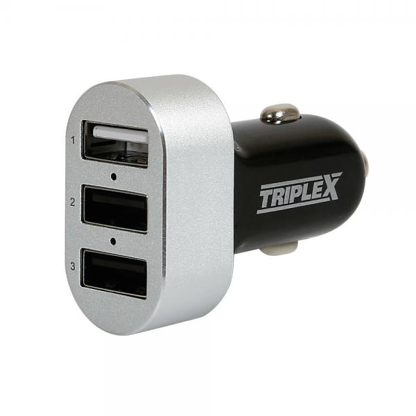 Cargador de lámpara 3 puertos USB - 4500 mA - 12/24V 38964