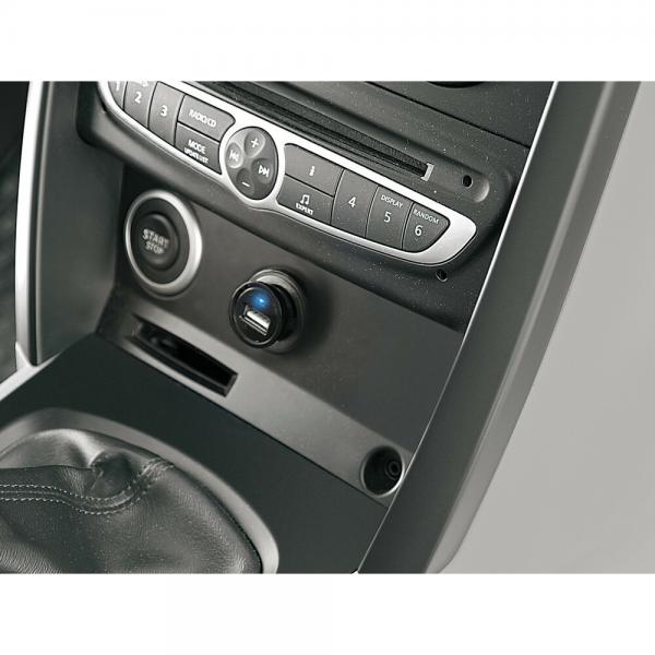 Cargador de baterĂa para lámpara, 1 puerto USB, 1000 mA, 12/24 V, 9019 39019