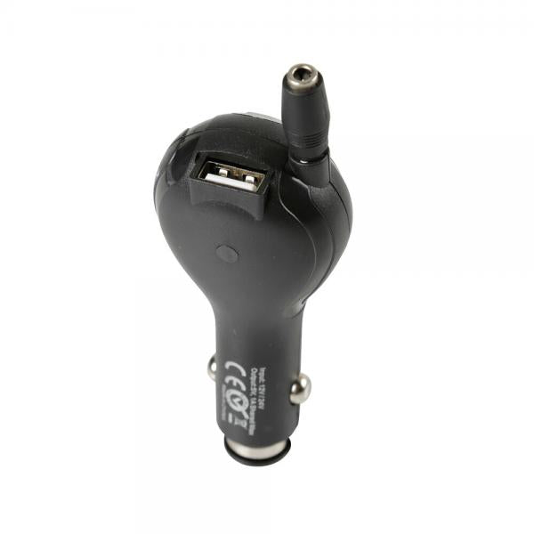 Lampa Mehrfachsteckdosen-Ladegerät mit 1 USB-Anschluss - 1000 mA - 12/24 V 39020