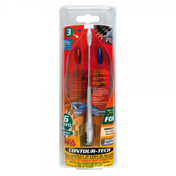 Pilot Contour-Tech - 6 mm - 0167 Aluminio