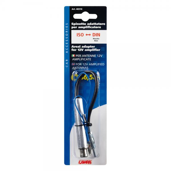 Lampa Adattatore antenna ISO femmina>DIN maschio - 36,5 cm 40310