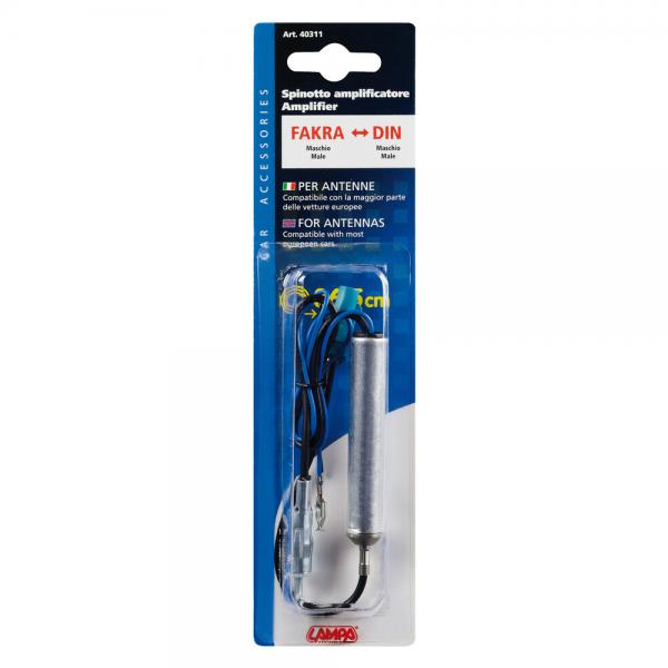 Adaptador de antena para lámpara FAKRA macho>DIN macho - 36,5 cm 40311