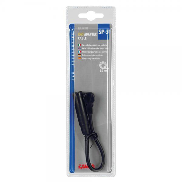Lampa Adaptador Antena DIN Hembra>ISO Macho - 15 cm 40333
