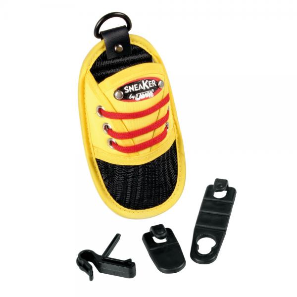 Lampa Sneaker, Schuh mit Handyhalterung