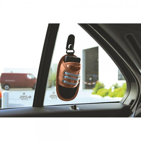 Lampa Sneaker, Schuh mit Handyhalterung