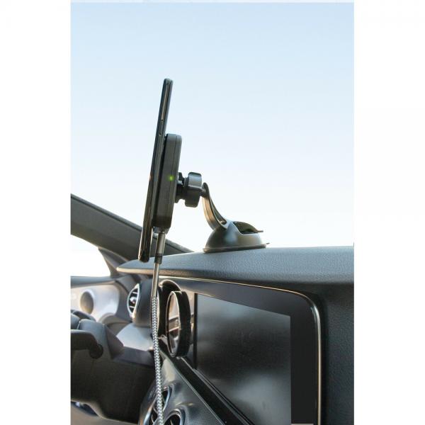 Lampa Magneto Wireless, magnetic phone holder with wireless battery charger