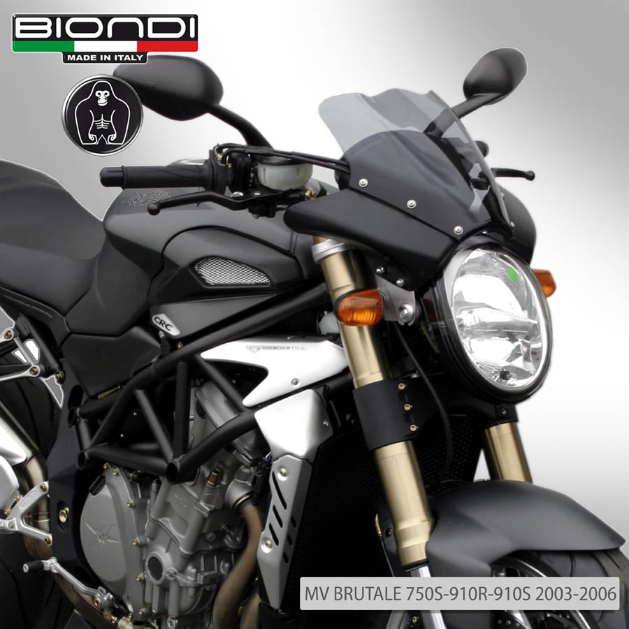 Biondi Metal Dark Cupolino Alluminio Anodizzato Nero con Plex Fumé