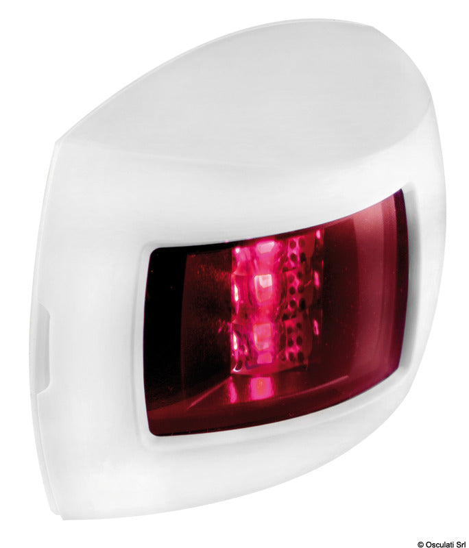 Osculati Fanale di via SX 112,5 gradi luce rossa 11.033.01