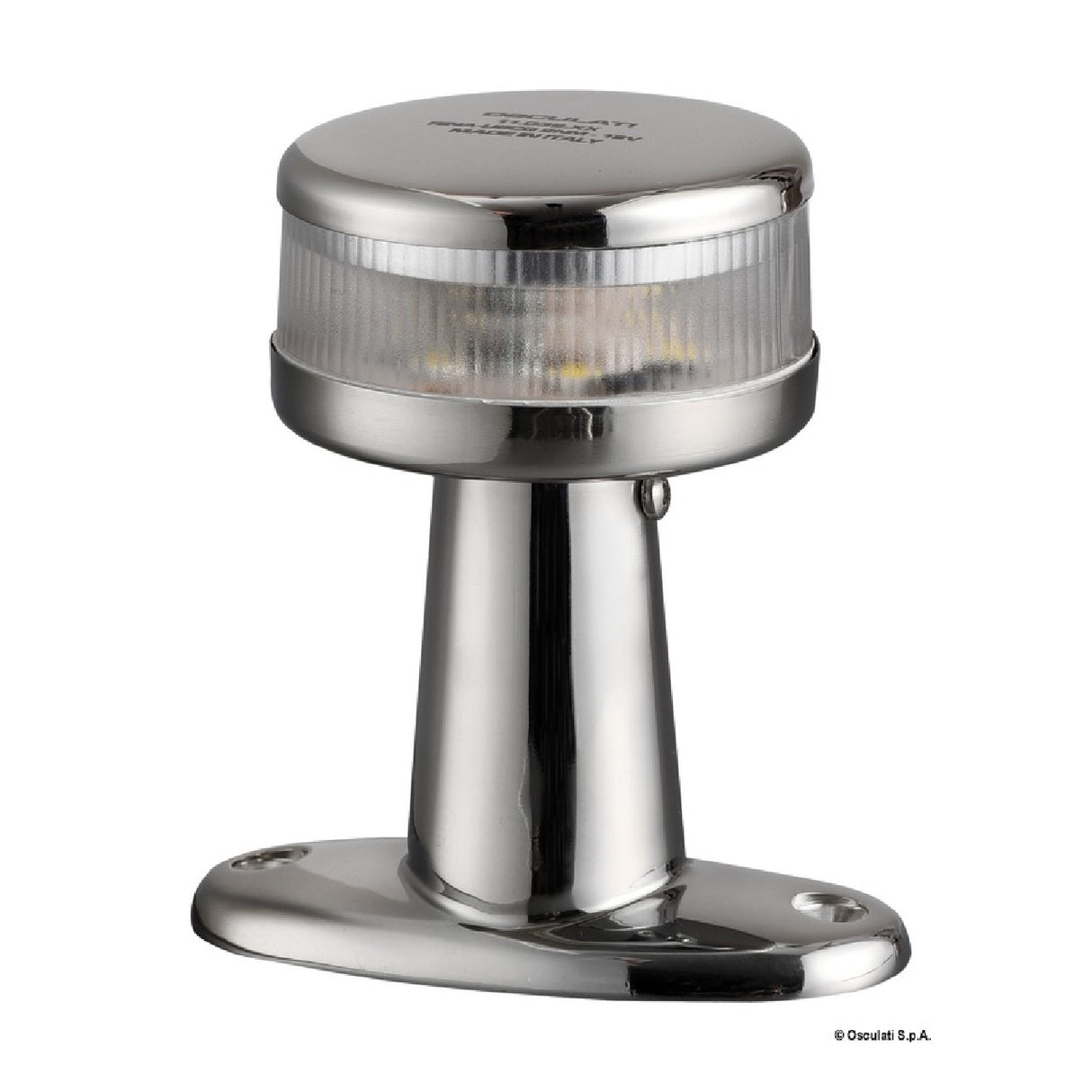 Osculati Luce di Fonda 360 Evoled in acciaio inox 11.039.18