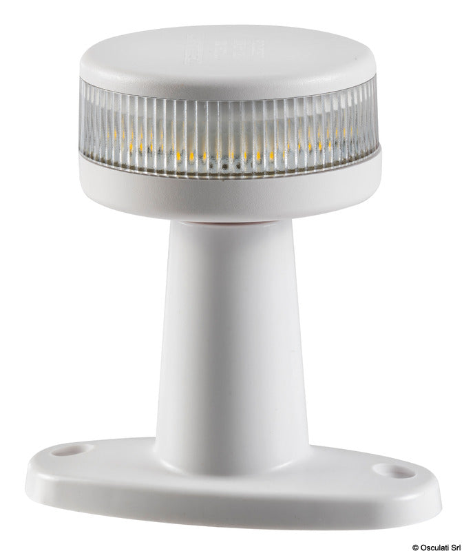 Lámpara Osculati Fonda 360 grados Evoled en ABS blanco 11.039.26