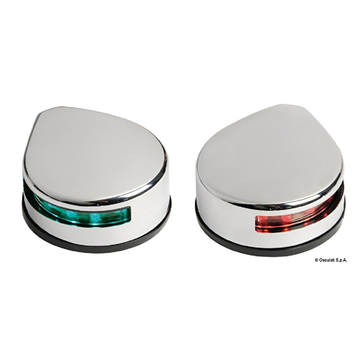 Osculati Luci di via Evoled a LED basso consumo in acciaio inox per fissaggio su piano 11.041.21