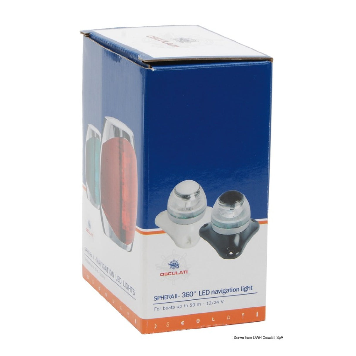 Luz de amarre Osculati 360 LED Sphera II < 20 m 11.061.01