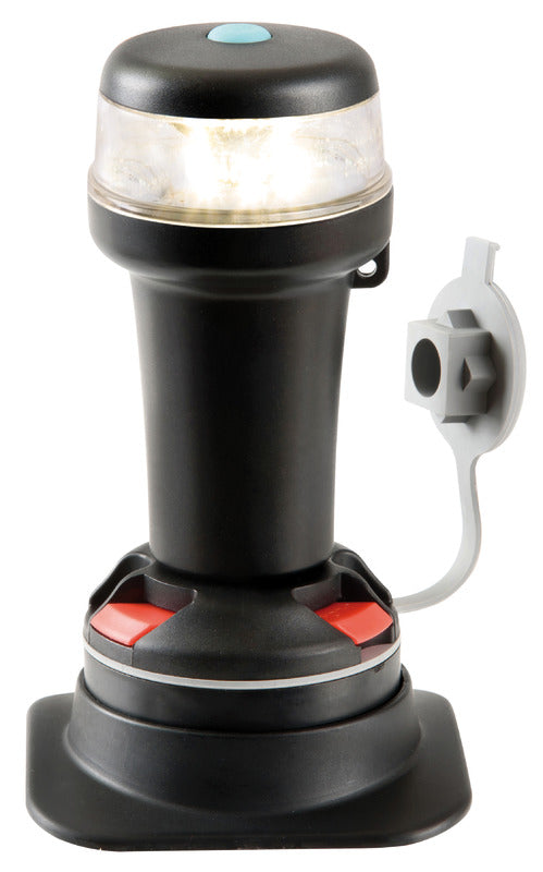 Osculati Weißes Navigationslicht, 360° drehbarer Sockel 11.090.11