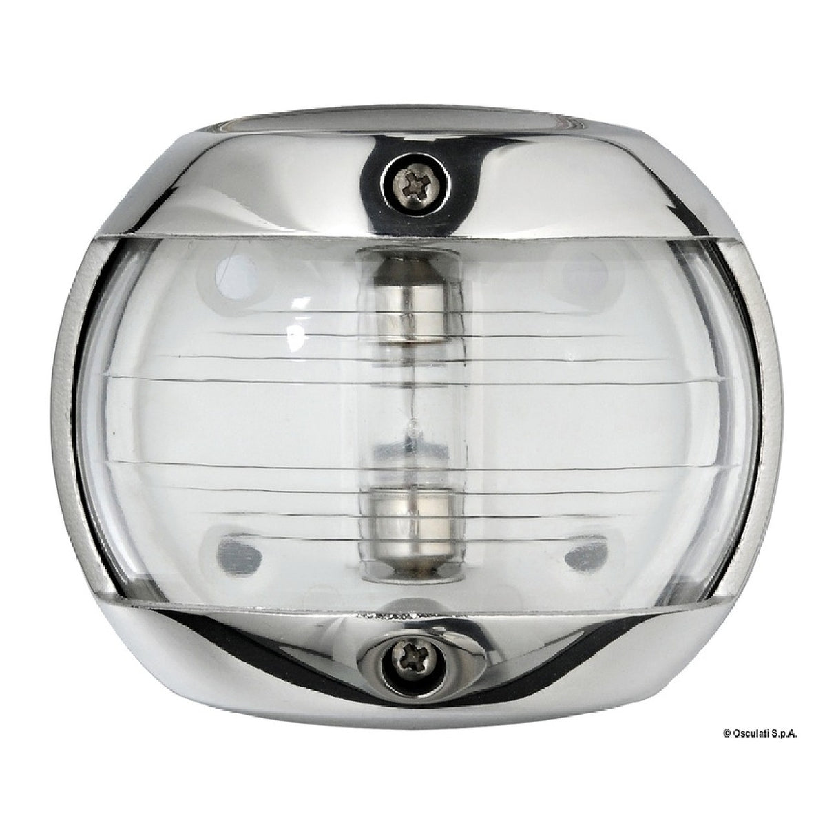Osculati Compact 12 navigation lights in mirror-polished AISI 316 11.406.01