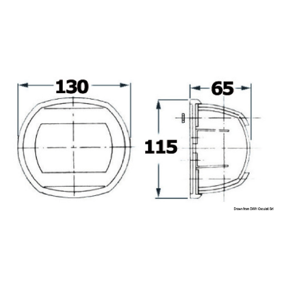 Osculati Street lights Maxi 20 11.411.01