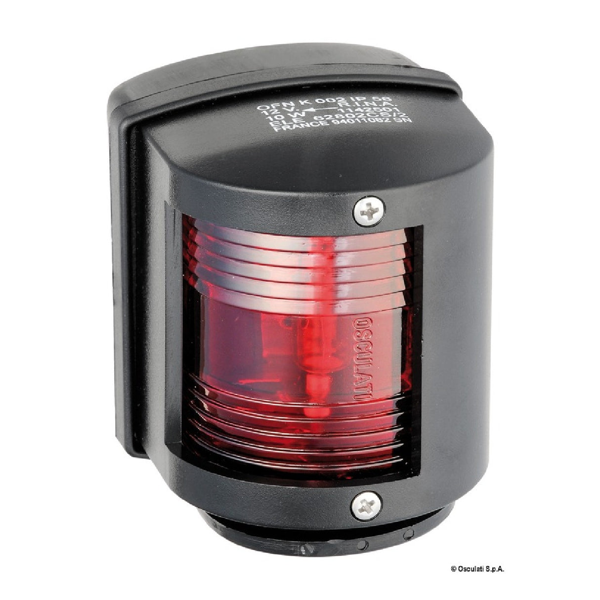 Osculati Utility 77 navigation lights with rear base 11.416.01