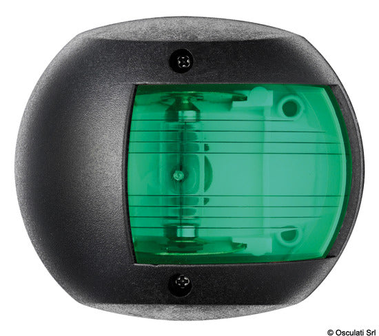Luces de navegación LED Osculati Classic 20, negras, derechas 11.440.02