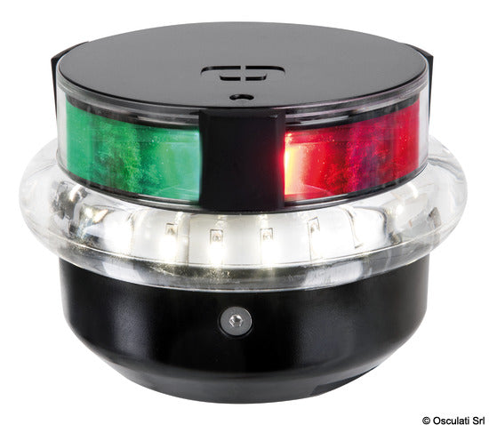 Luz de navegación Osculati Discovery - Mástil de 360 grados + 3 colores 11.477.08