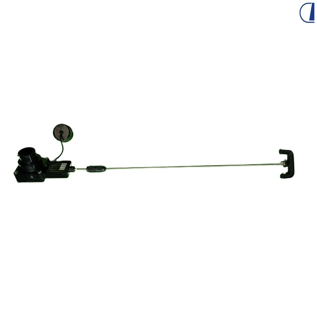FAP Valvola scarico 1" 1/2 flangia piana con asta 68 cm