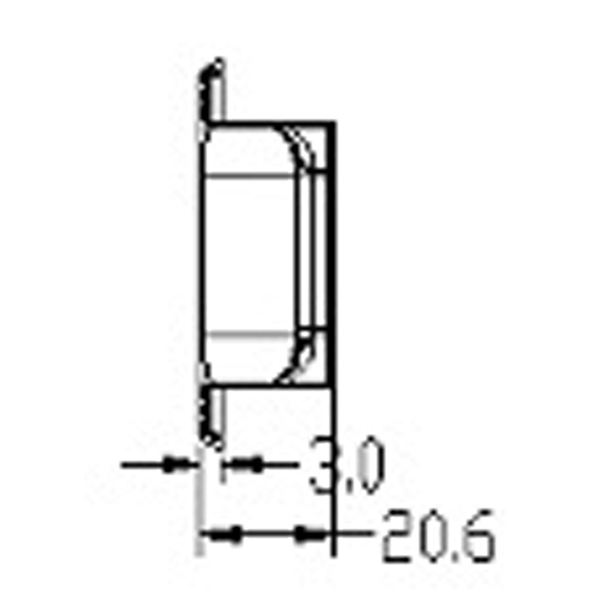Trem LED-Navigationsleuchten mit geringem Stromverbrauch aus hochglanzpoliertem Edelstahl zur flächenbündigen Wandmontage
