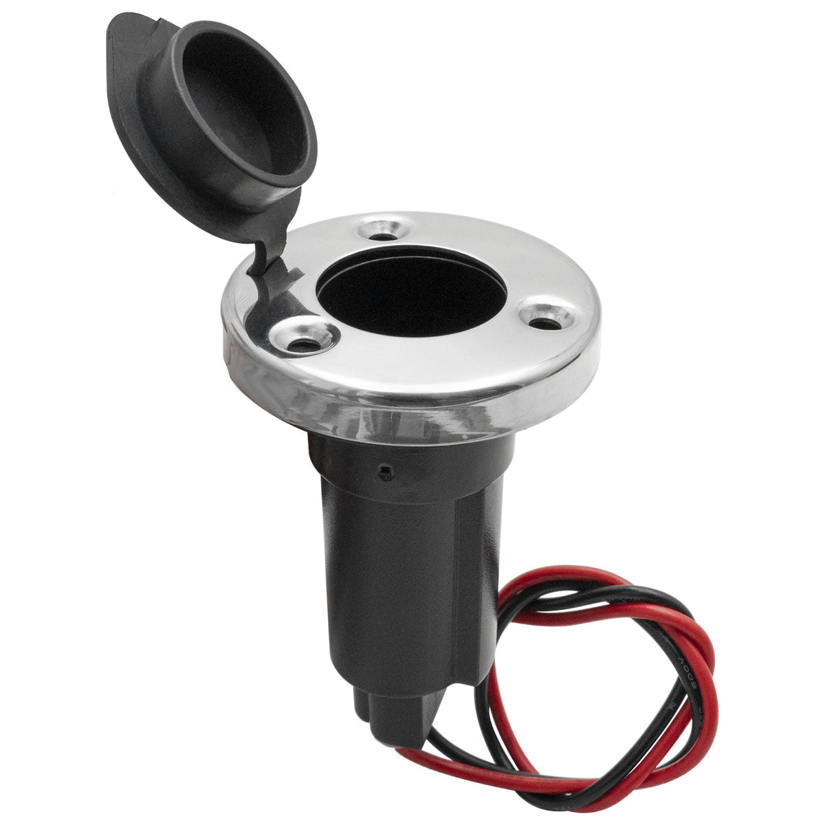 Trem Replacement base for recessed rods on nylon + AISI 316 stainless steel top