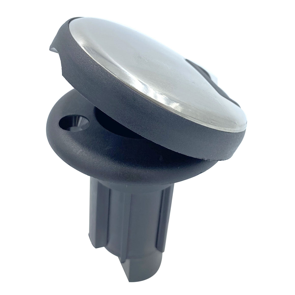 Trem Black replacement base for recessed rods on 2-contact surface