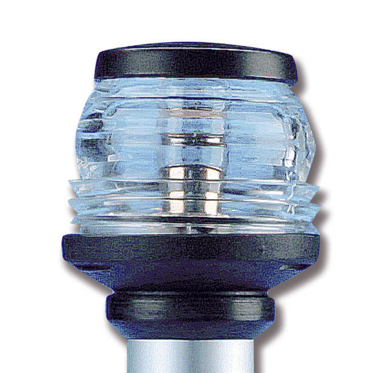 Trem Black Base for application of the L3914360 and L4114360 lights on 20-28 mm diameter poles