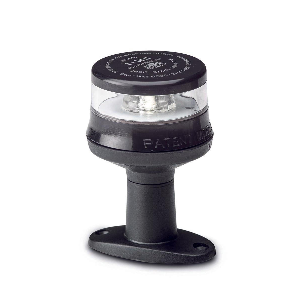 PRO LED Gemini 360 Schwarze LED-Ankerleuchte, Höhe 90 mm