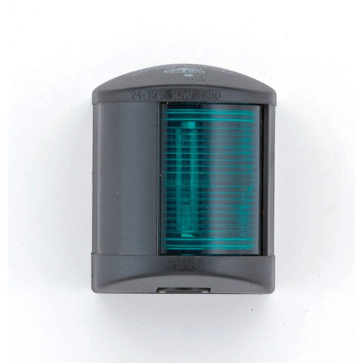 Luz de navegación halógena Trem Southern Cross de 12 V, negra, 112,5 grados