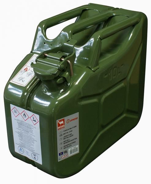 Cora 10 litre metal canister, UN approved