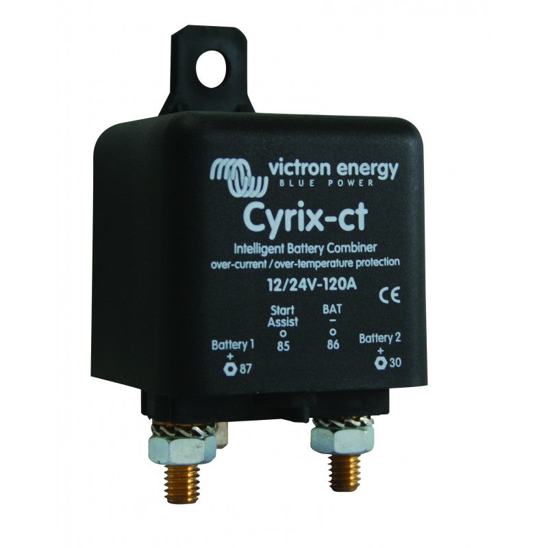Relé de desconexión del acoplador de batería Victron Energy Cyrix-ct 12/24 V 120 A