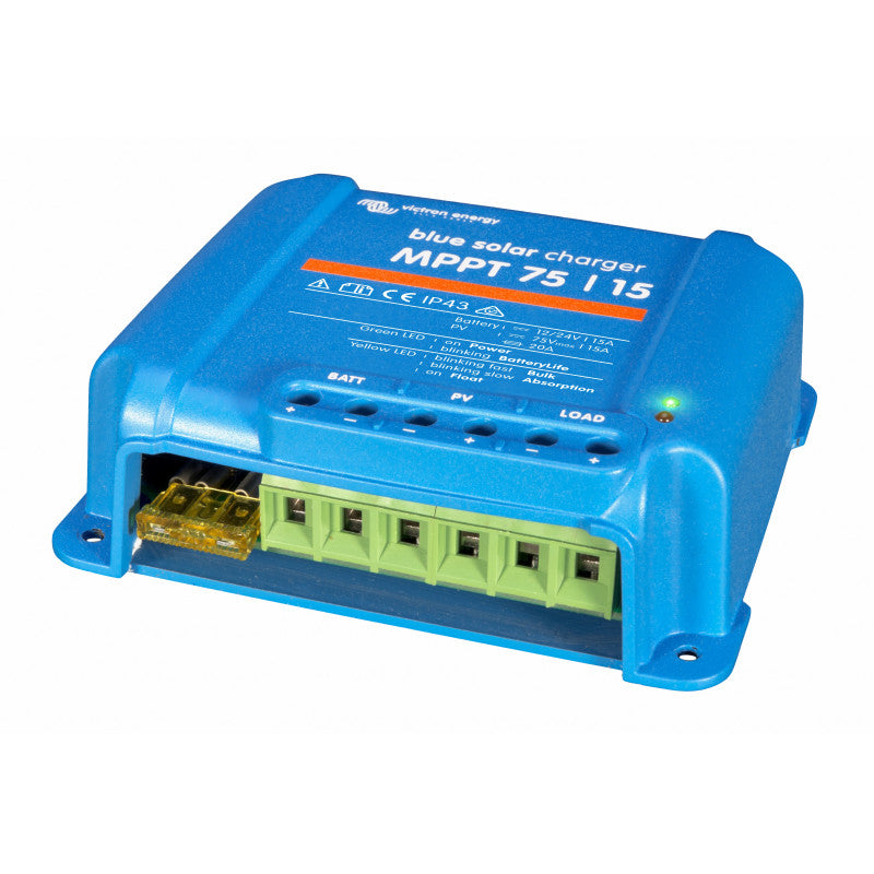 Victron Energy BlueSolar MPPT Solarladeregler 12/24V 15Ah